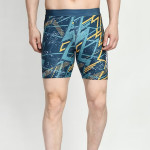 Printed Slim Fit Swim Shorts