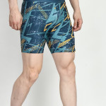 Printed Slim Fit Swim Shorts